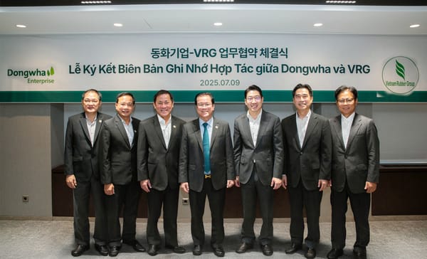 동화기업, 베트남 국영기업 'VRG'와 업무협약 체결